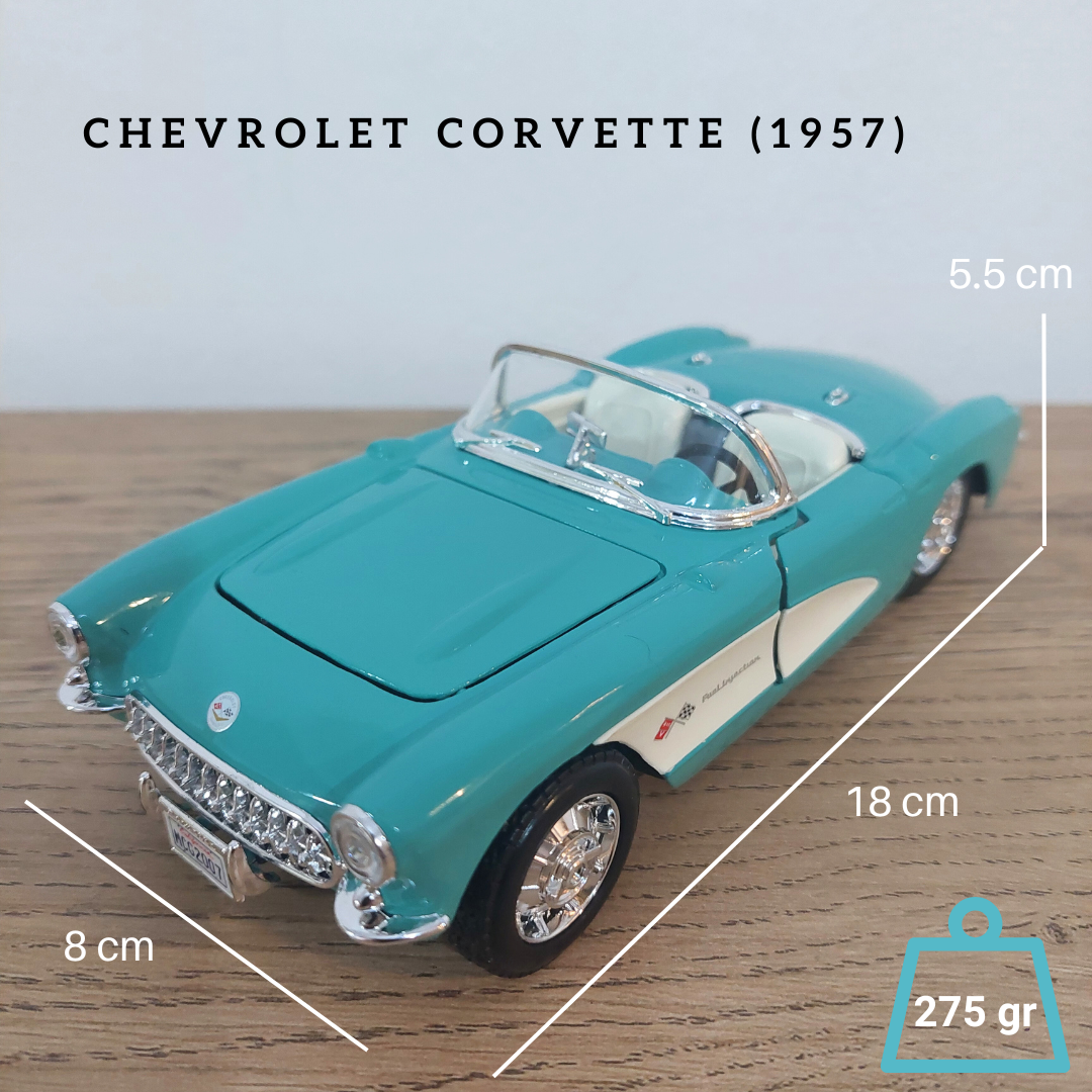 CHEVROLET CORVETTE (1957) (1:24)